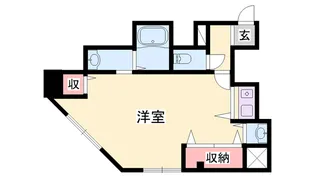 エーデルハイム三共【402号室】の間取り