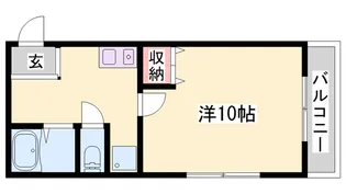 シャインコスモマンション【208号室】の間取り