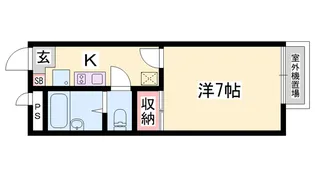 アーバンフラッツK【3階】の間取り