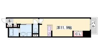 キャッスルコート龍野町Ⅱ【4階】の間取り
