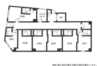 姫路コレクティブハウスPart.1【206号室】の間取り