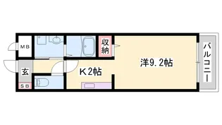 コンフォート本町【303号室】の間取り