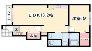 アン・グランジェ【1階】の間取り