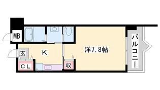 サニーガーデン【4階】の間取り