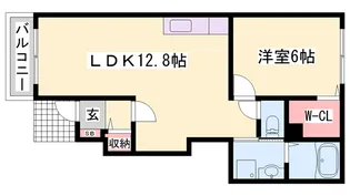 フォルストⅠ【1階】の間取り