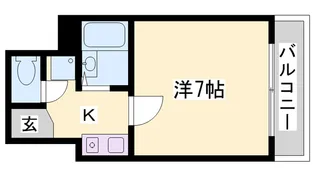 メゾンヴィバーチェ【2階】の間取り