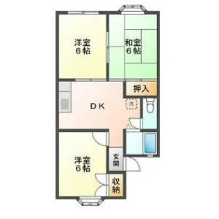 マノワールA【2階】の間取り