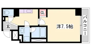 ベルドミール西二階町【5階】の間取り