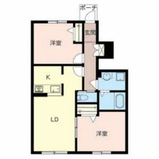 シャーメゾン宝殿【B103号室】の間取り