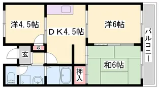 ガーデンプレイス望理郷【3階】の間取り