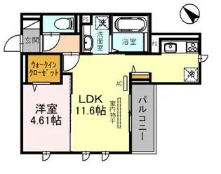 ボナールゲート【3階】の間取り