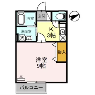 ソラリオ滝野【2階】の間取り