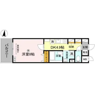 TAISHI CUBE【1階】の間取り