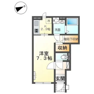 ル・レスト池田【1階】の間取り