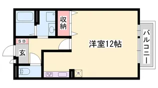 グレイスフル土山東【1階】の間取り