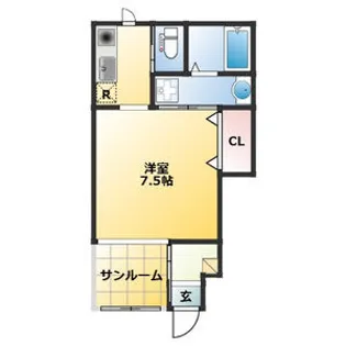 Creatio【1階】の間取り