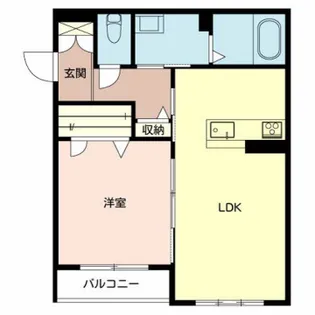 シャーメゾン トールフェスキュー【2階】の間取り