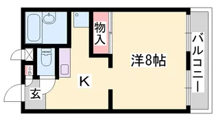 HT COURT 仁豊野【2階】の間取り
