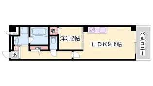 Eagle’s nest【3階】の間取り