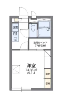 レオパレス明日香【207号室】の間取り