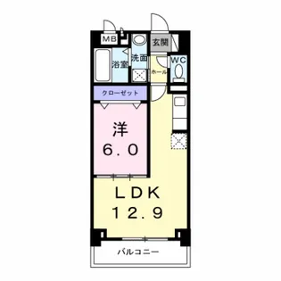 KUNIO【4階】の間取り