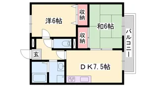 ファミールコートK【B106号室】の間取り