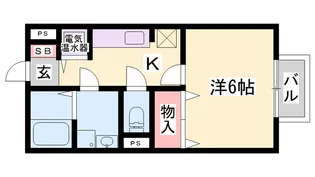 エクセルコート【2階】の間取り