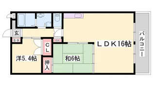 ヴィラ・プリマベーラ【2階】の間取り