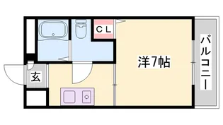 サンワプラザ福崎Ⅱ【3階】の間取り
