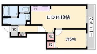 エクセルコートⅠ【1階】の間取り