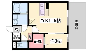 サントゥール ミディ【2階】の間取り