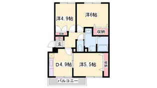 TSコスモス【1階】の間取り