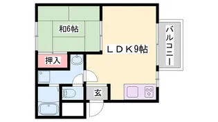 ハイツ48【102号室】の間取り