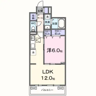 エンブレイスⅠ【2階】の間取り