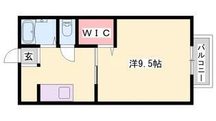 サンライフ・アイF【1階】の間取り
