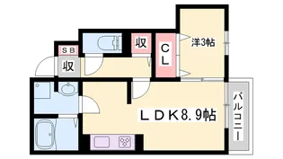 Fortuna【1階】の間取り