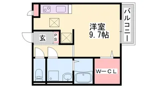 WIT PALACE【2階】の間取り