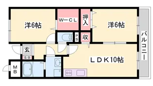 メゾン・プレジール【3階】の間取り