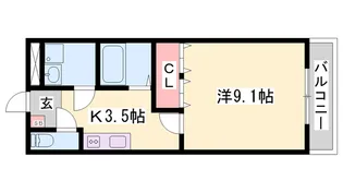 ゆいまーる【1階】の間取り