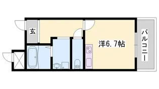 マンションマタージュ【2階】の間取り