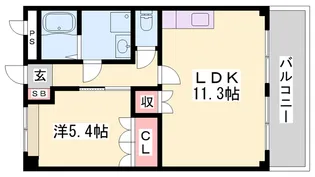 フェイバリット【1階】の間取り