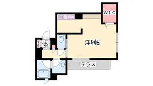 シャーメゾン龍野町【1階】の間取り