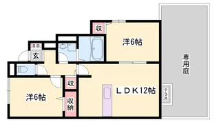 コンフォートM【1階】の間取り