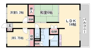 シルトクレーテ青山【6階】の間取り