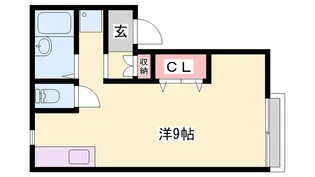 メゾン澤田C棟【201号室】の間取り