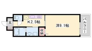 グレイスフル・K【2階】の間取り