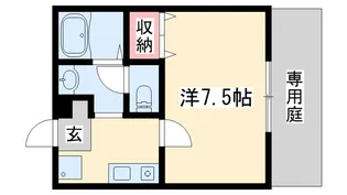 ルシエール上大野【1階】の間取り