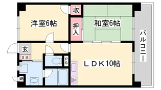 Wing手柄【1階】の間取り
