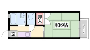 シチズン・シティハイツ【2階】の間取り