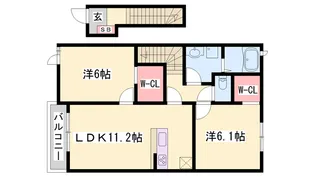 フェニーチェ【2階】の間取り